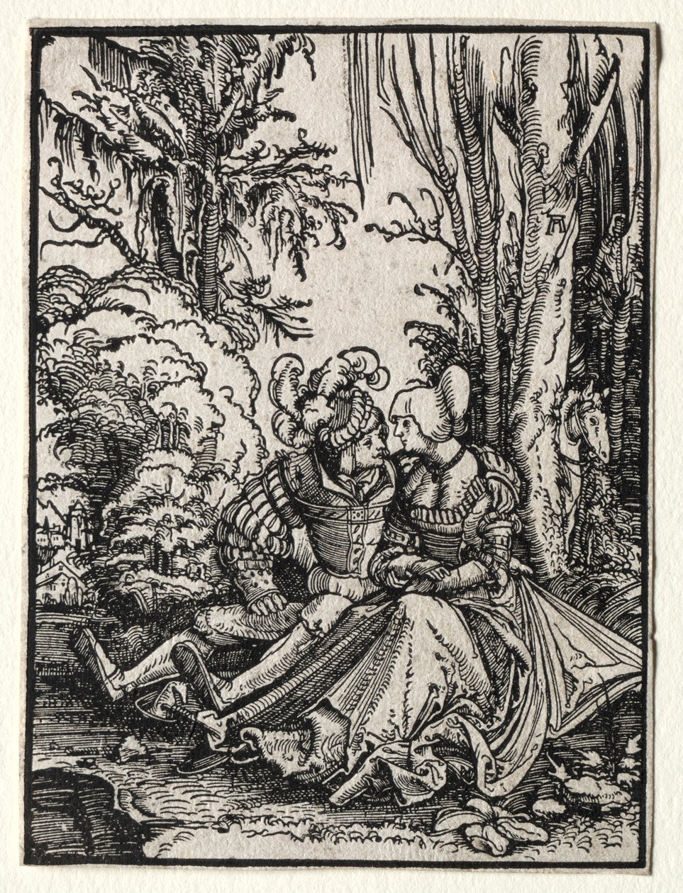 Rakastajat tekijältä Albrecht Altdorfer