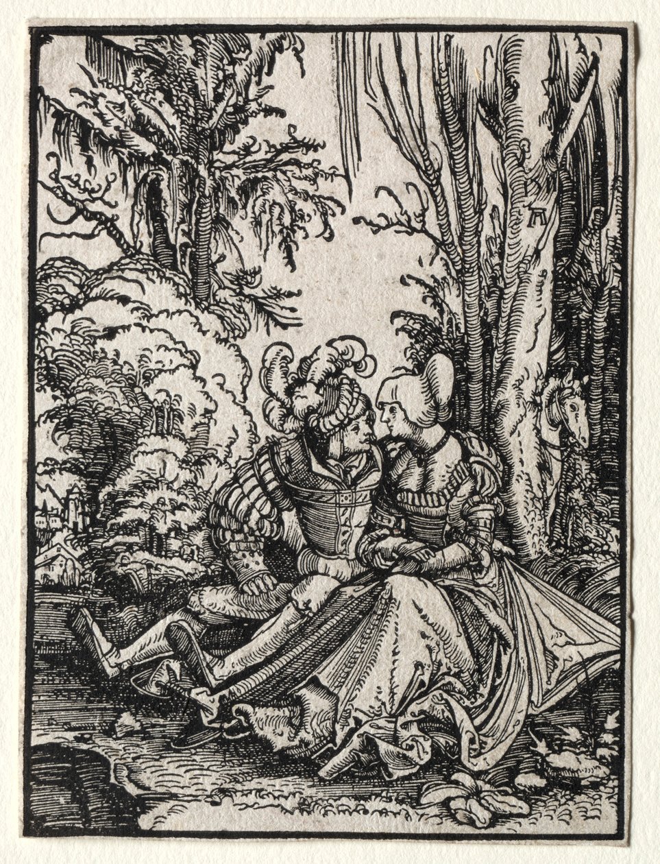 Rakastajat, 1511. tekijältä Albrecht Altdorfer