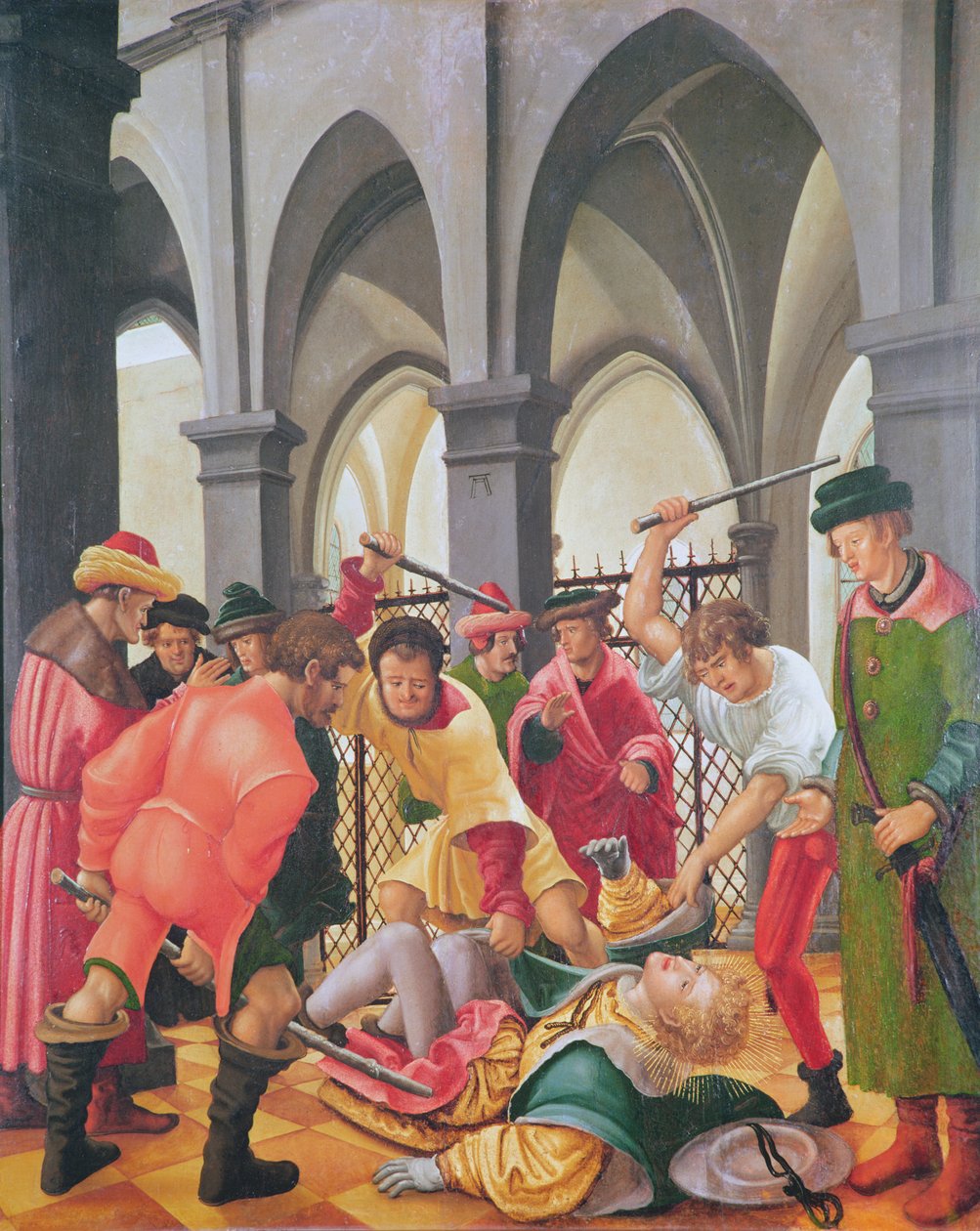 Pyhän Florianuksen marttyyrikuolema tekijältä Albrecht Altdorfer