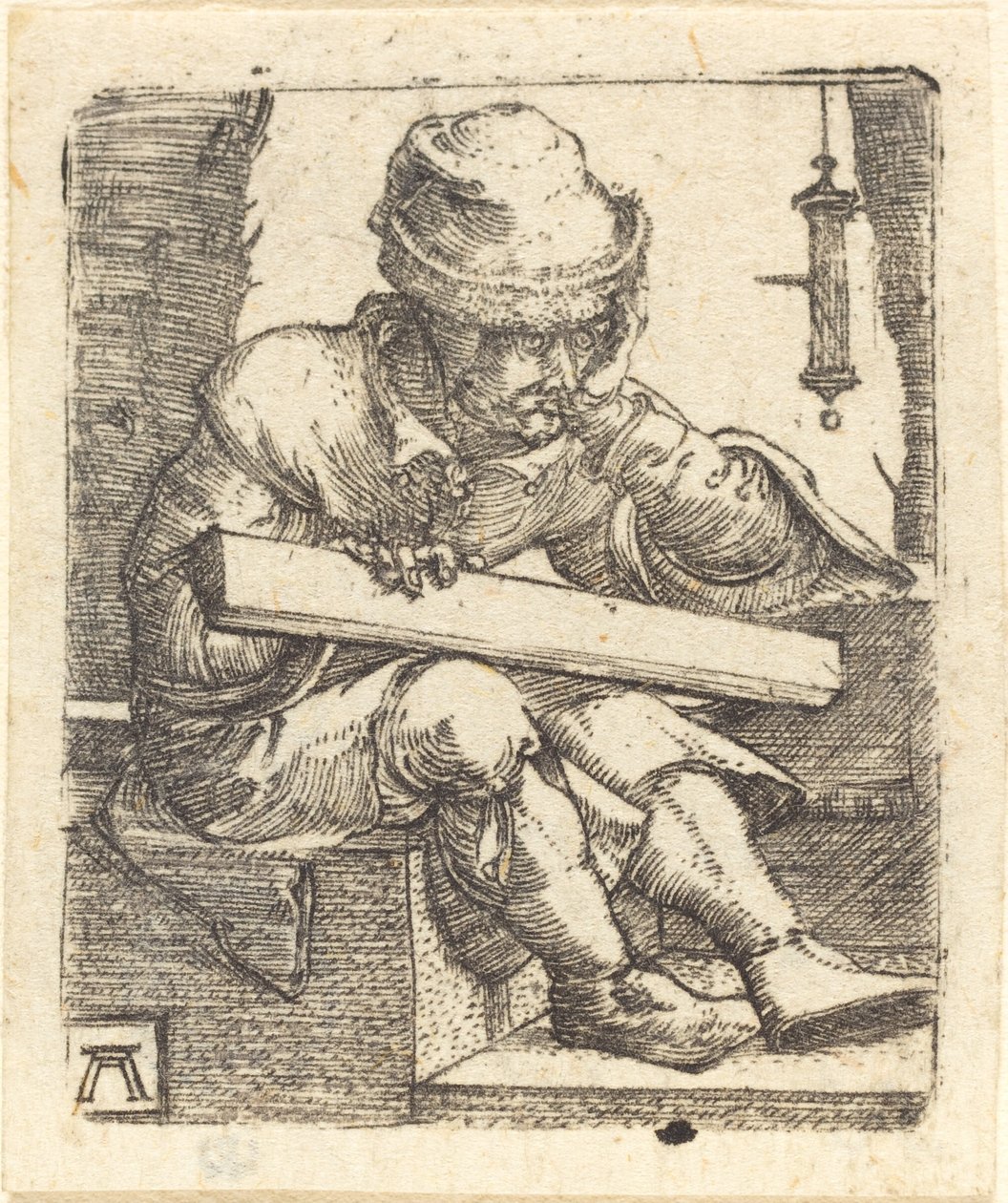 Mietteliäs puuseppä tekijältä Albrecht Altdorfer