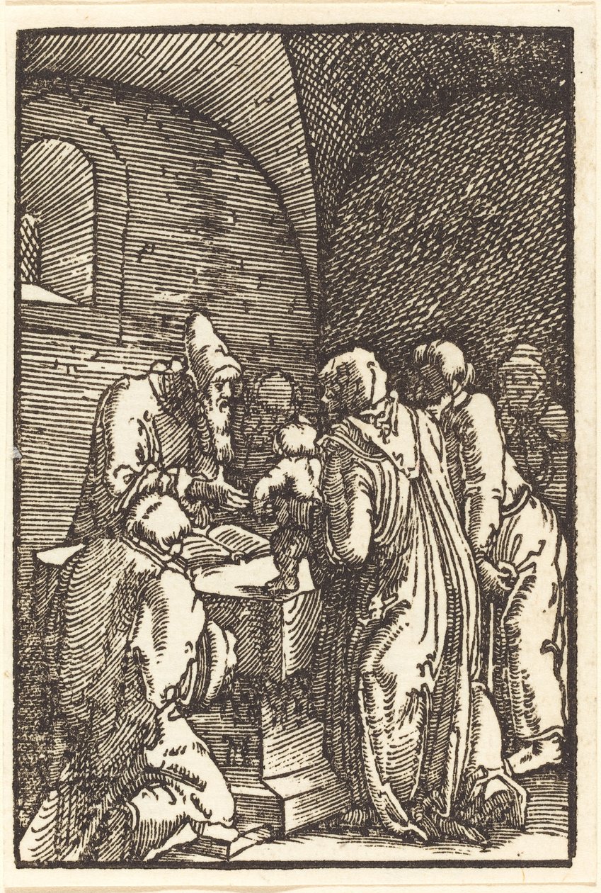 Kristuksen esittely temppelissä tekijältä Albrecht Altdorfer