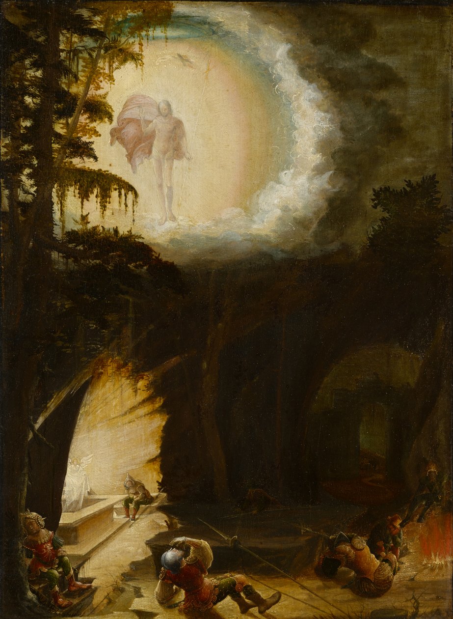 Ylösnousemus, 1527 tekijältä Albrecht Altdorfer