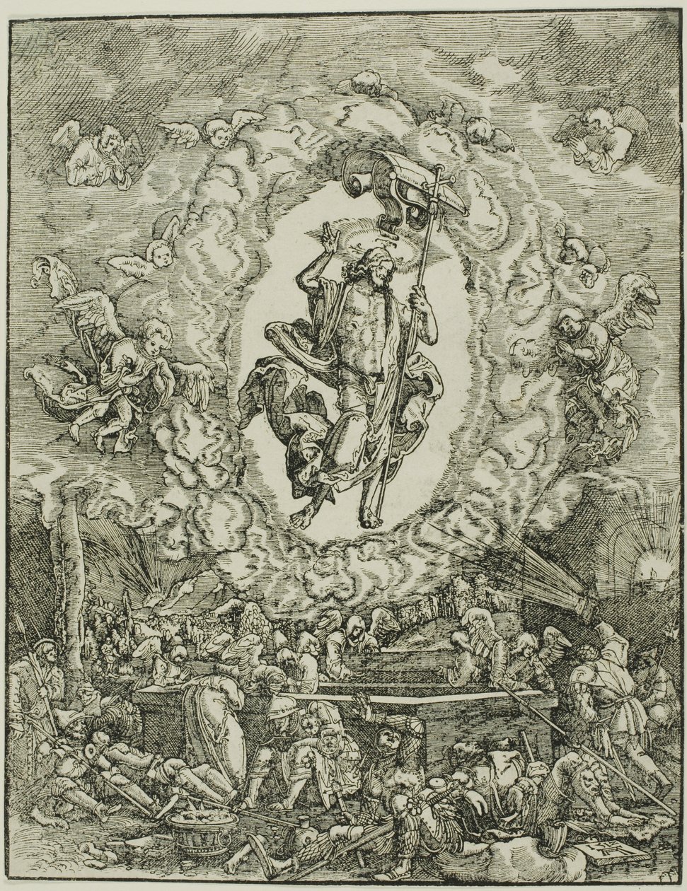 Kristuksen ylösnousemus tekijältä Albrecht Altdorfer