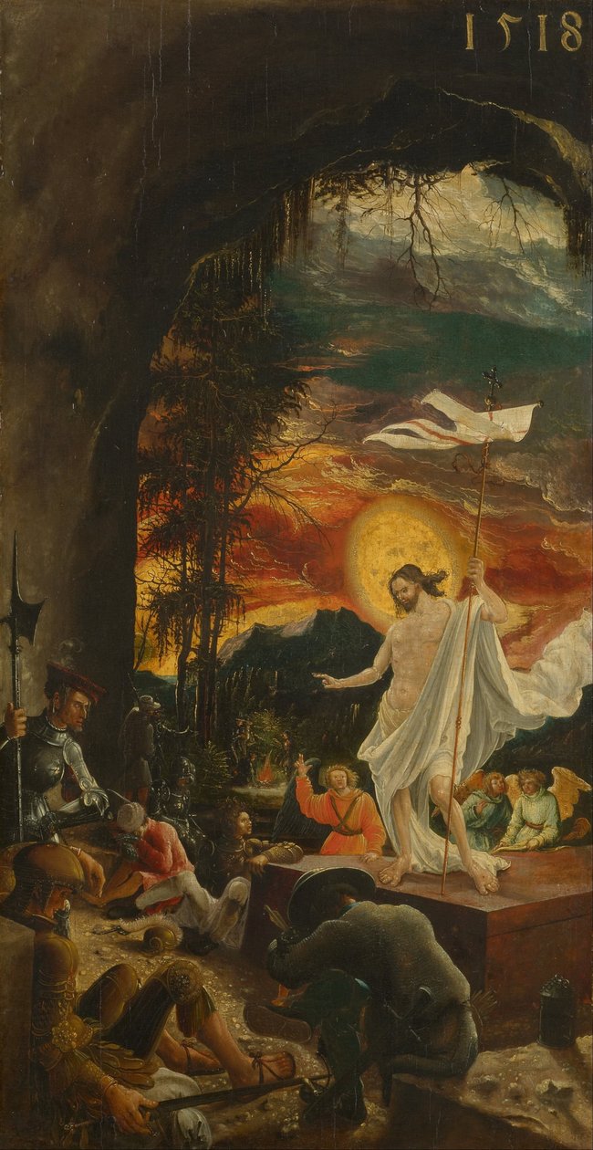 Kristuksen ylösnousemus tekijältä Albrecht Altdorfer