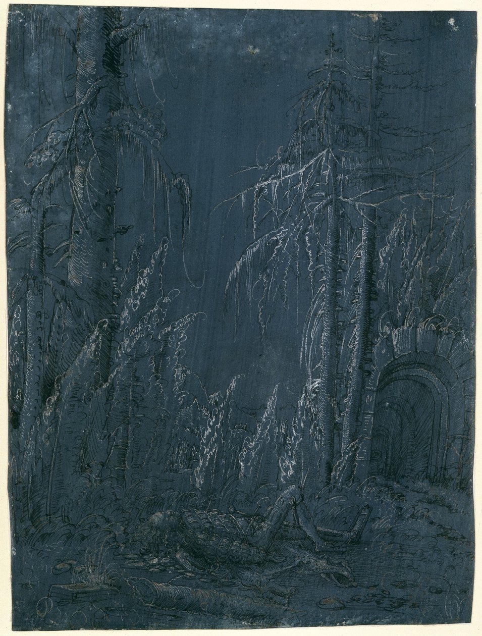 Kuollut Pyramus tekijältä Albrecht Altdorfer