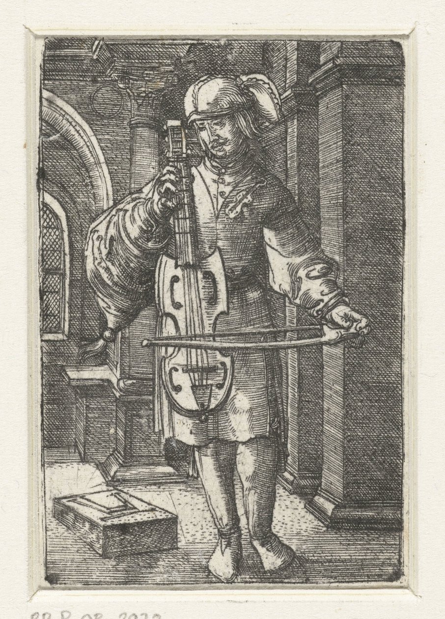 Vedelspeler tekijältä Albrecht Altdorfer