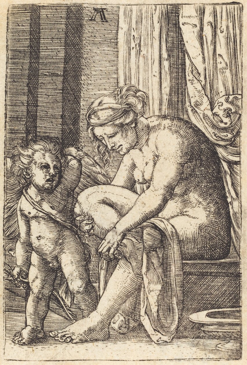 Venus kylvyn jälkeen tekijältä Albrecht Altdorfer