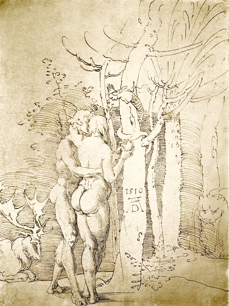 Aatami ja Eeva tekijältä Albrecht Dürer