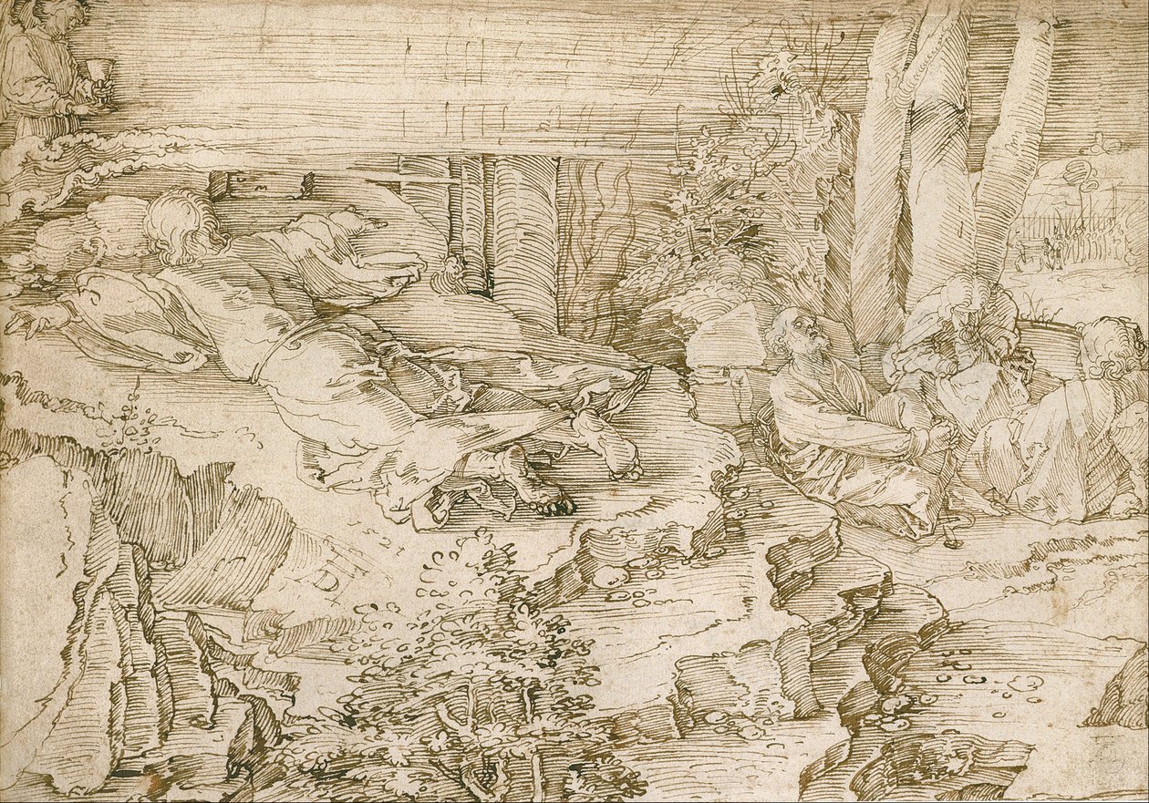 Agonia puutarhassa tekijältä Albrecht Dürer