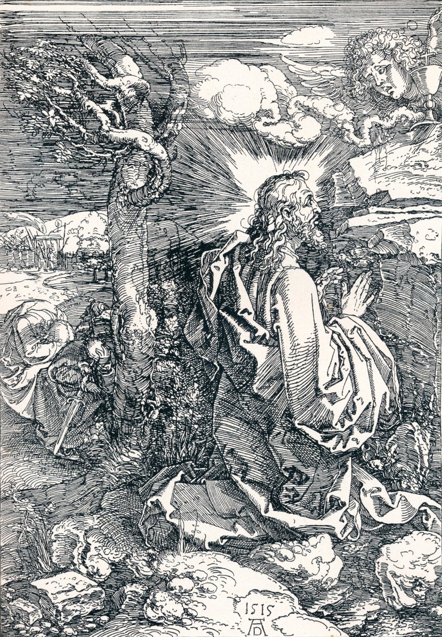 Agony in the Garden, 1515 1906 tekijältä Albrecht Dürer