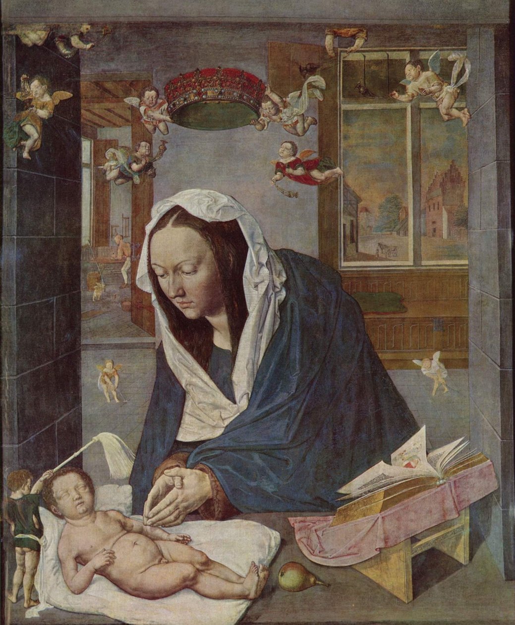 Albrecht Dürer Keskipaneeli Marian alttari tekijältä Albrecht Dürer
