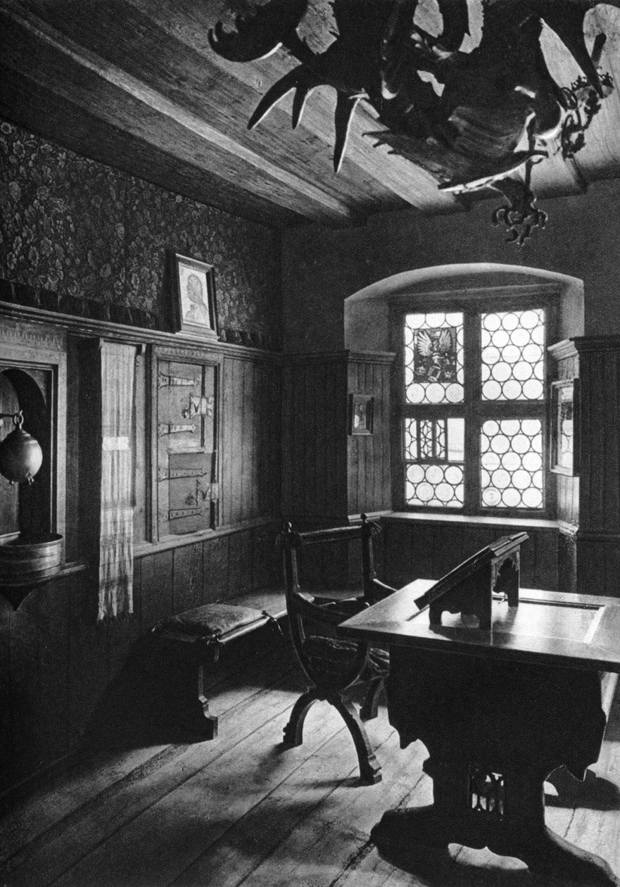 Albrecht Dürersin työhuone, Nürnberg, 1936 tekijältä Albrecht Dürer
