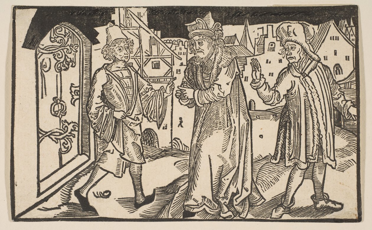 Andria, Terencen komediasta, 1800-luvun uusintapainos.n.d. tekijältä Albrecht Dürer