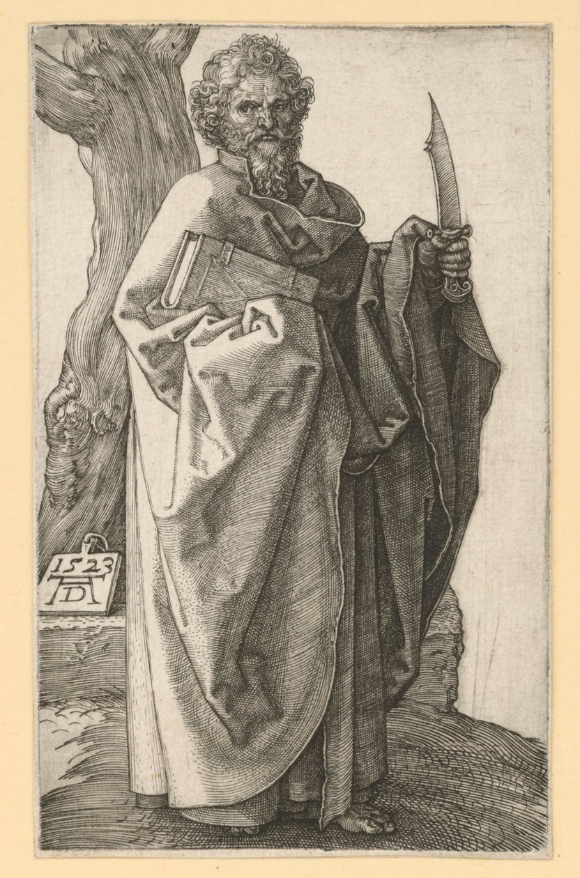 Apostoli Bartolomeus tekijältä Albrecht Dürer