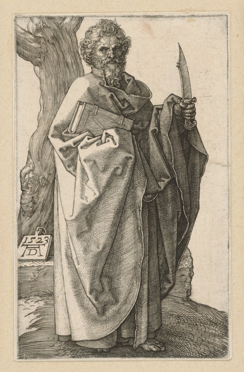 Apostoli Bartolomeus tekijältä Albrecht Dürer