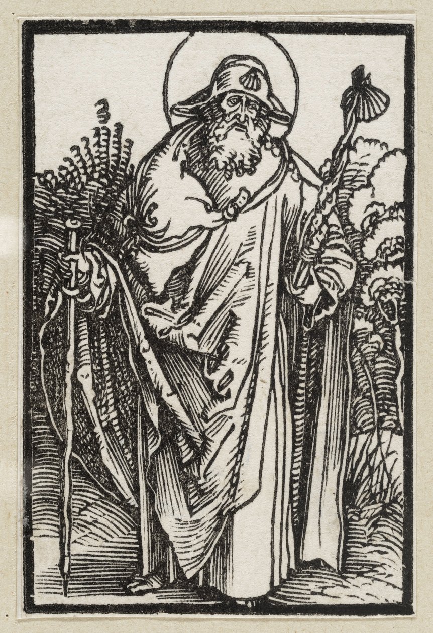 Apostoli Jaakob vanhempi (63 uskonnollista kohtausta) tekijältä Albrecht Dürer
