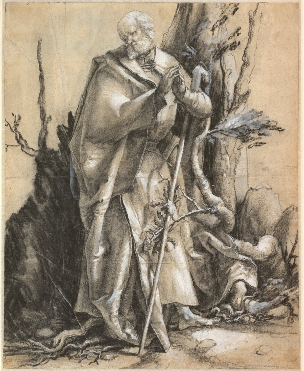Parrakas pyhä metsässä tekijältä Albrecht Dürer