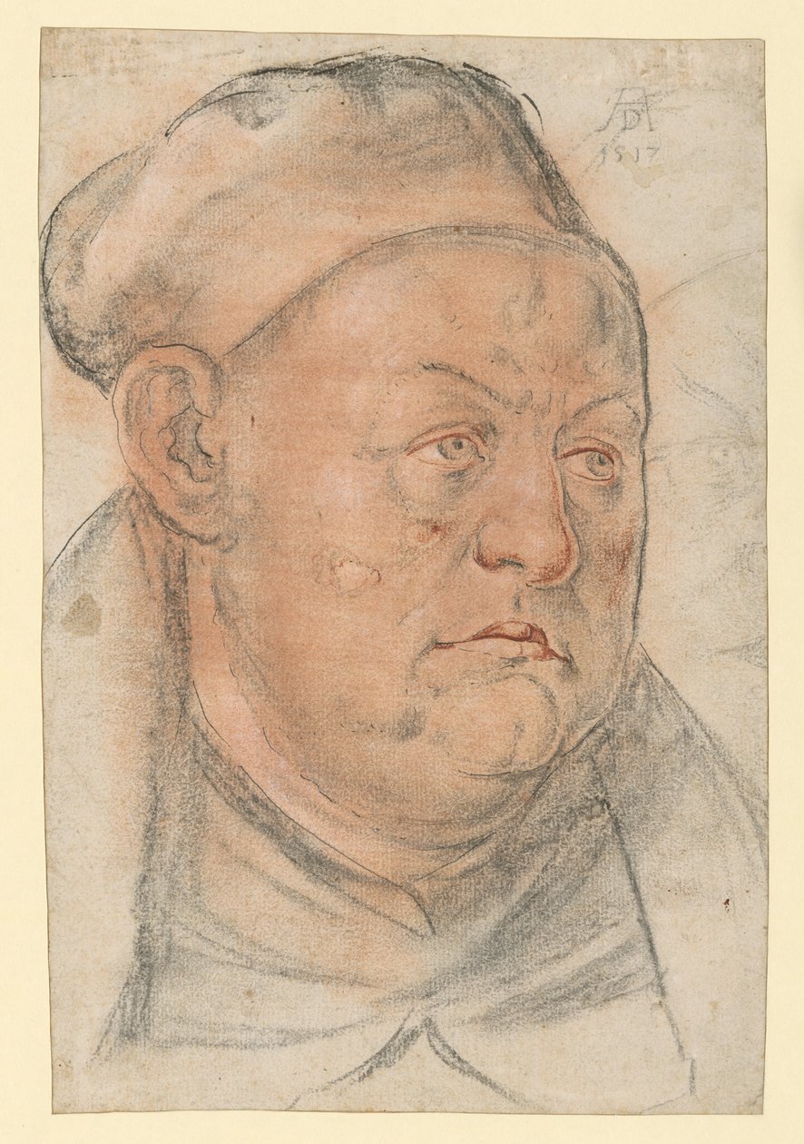 Papin muotokuva (Johannes Trithemius?) tekijältä Albrecht Dürer