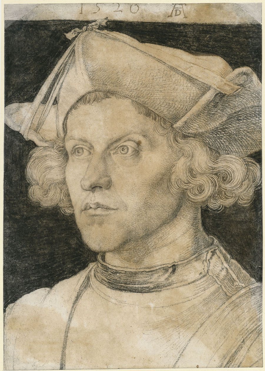Nuoren miehen rintakuva tekijältä Albrecht Dürer