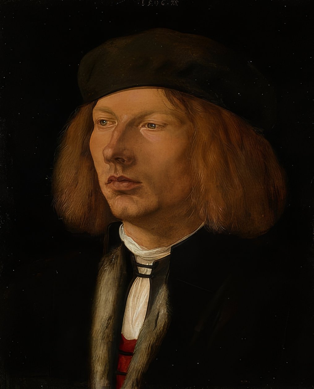 Burkhard von Speyer. 1506 tekijältä Albrecht Dürer