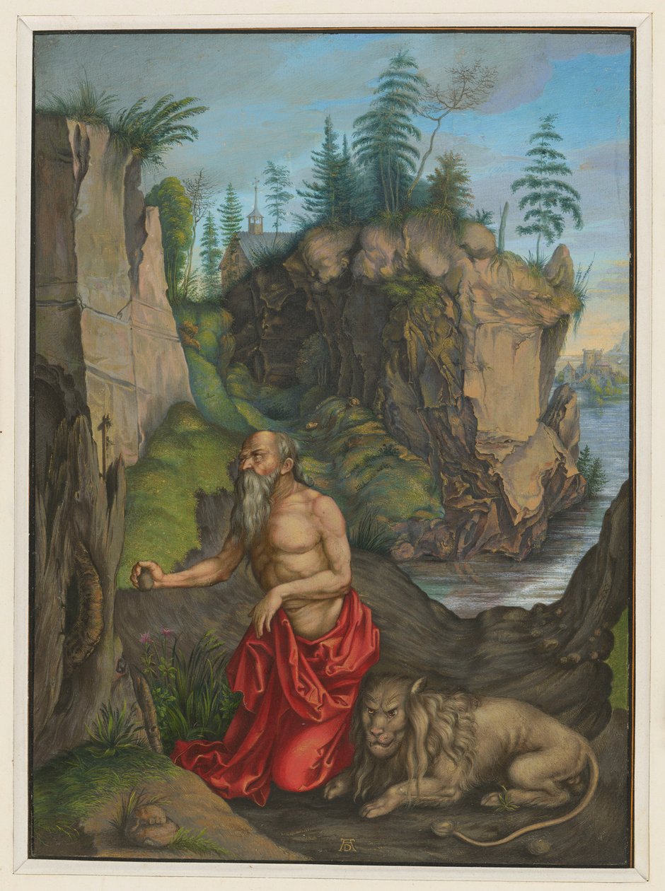Pyhän Hieronymuksen katumus tekijältä Albrecht Dürer