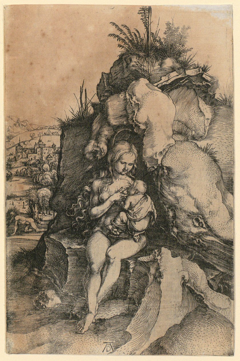 Pyhän Johannes Khrysostomoksen katumus tekijältä Albrecht Dürer