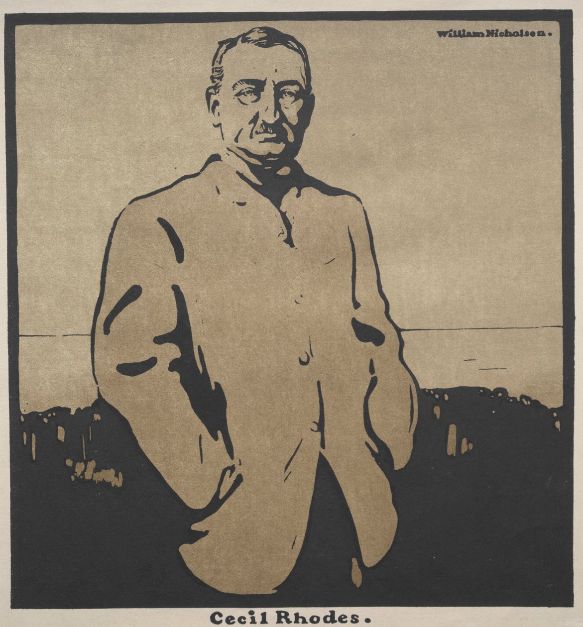 Cecil Rhodes tekijältä William Nicholson