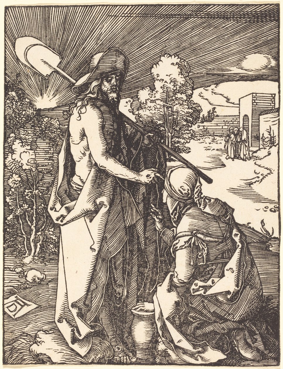 Kristus ilmestyy Maria Magdalenalle tekijältä Albrecht Dürer