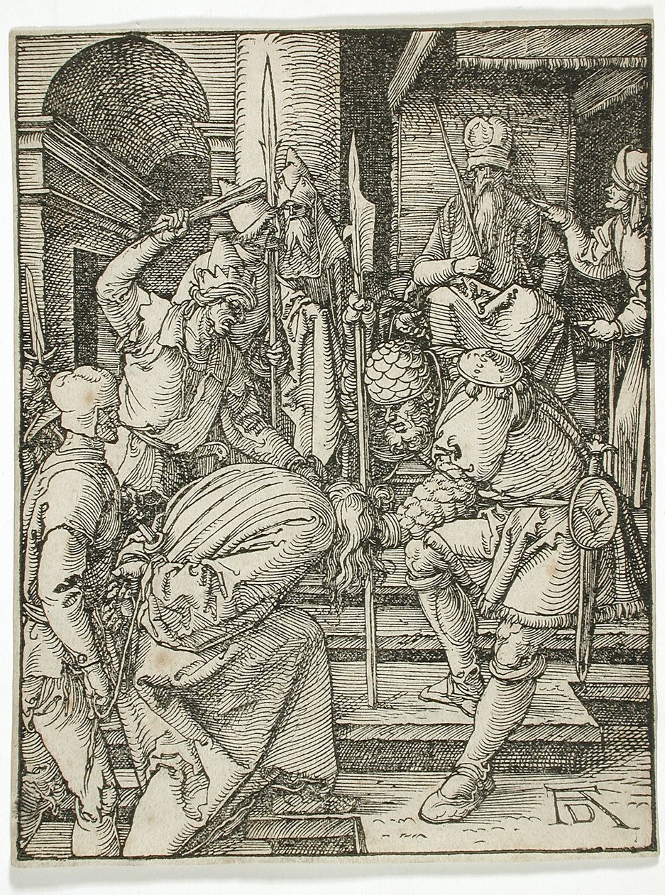 Kristus Hannaksen edessä tekijältä Albrecht Dürer