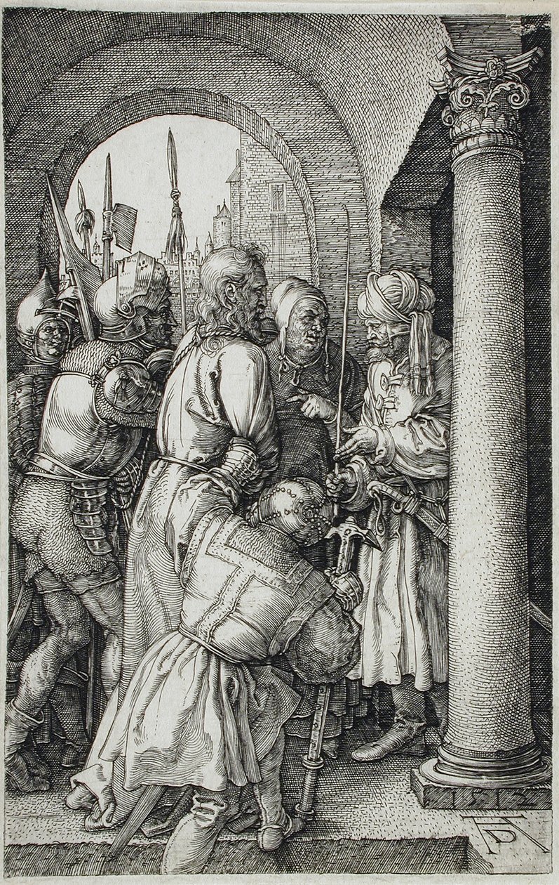 Kristus Pilatuksen edessä tekijältä Albrecht Dürer