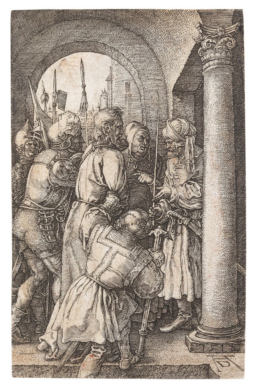 Kristus Pilatuksen edessä, 1512. tekijältä Albrecht Dürer