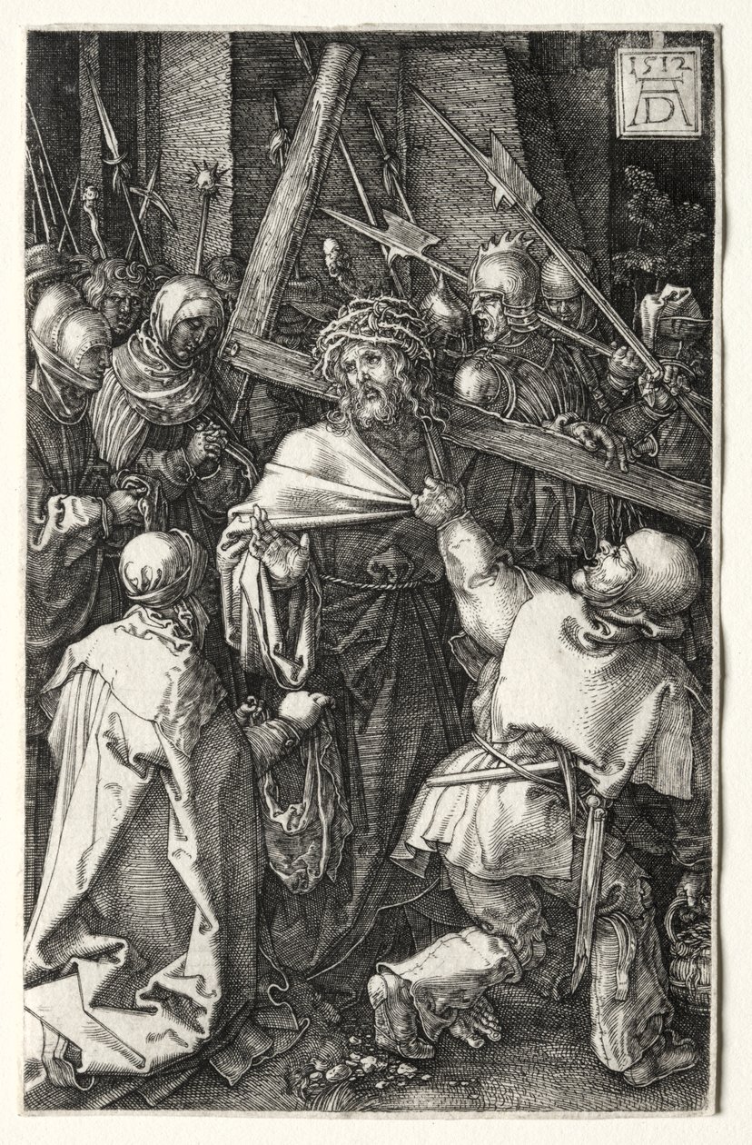Kristus kantaa ristiä tekijältä Albrecht Dürer