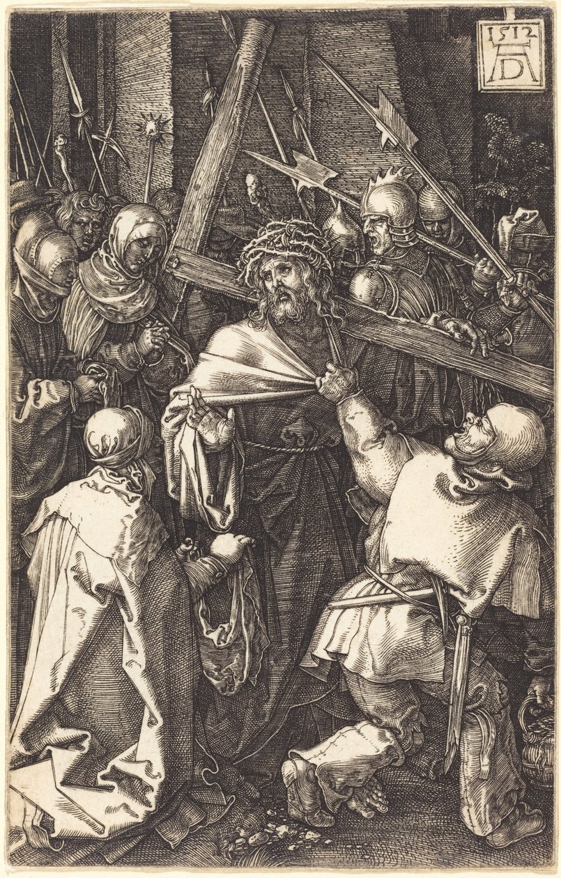 Kristus kantaa ristiä tekijältä Albrecht Dürer