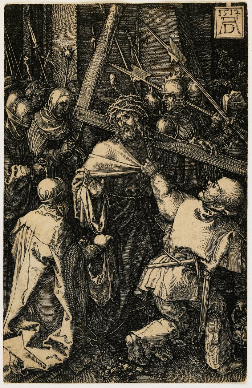 Kristus kantaa ristiä tekijältä Albrecht Dürer