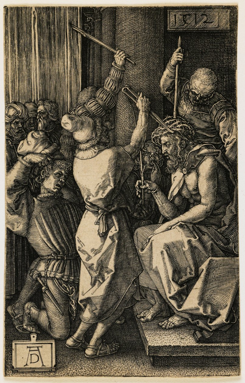 Orjantappuroin kruunattu Kristus tekijältä Albrecht Dürer