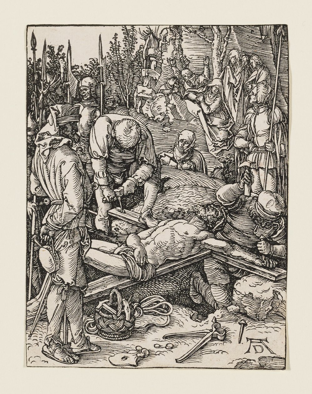 Ristiinnaulittu Kristus tekijältä Albrecht Dürer