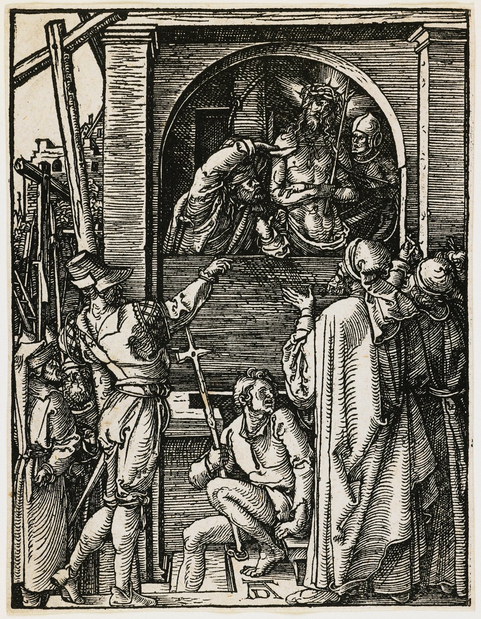 Kristus esitellään kansalle tekijältä Albrecht Dürer