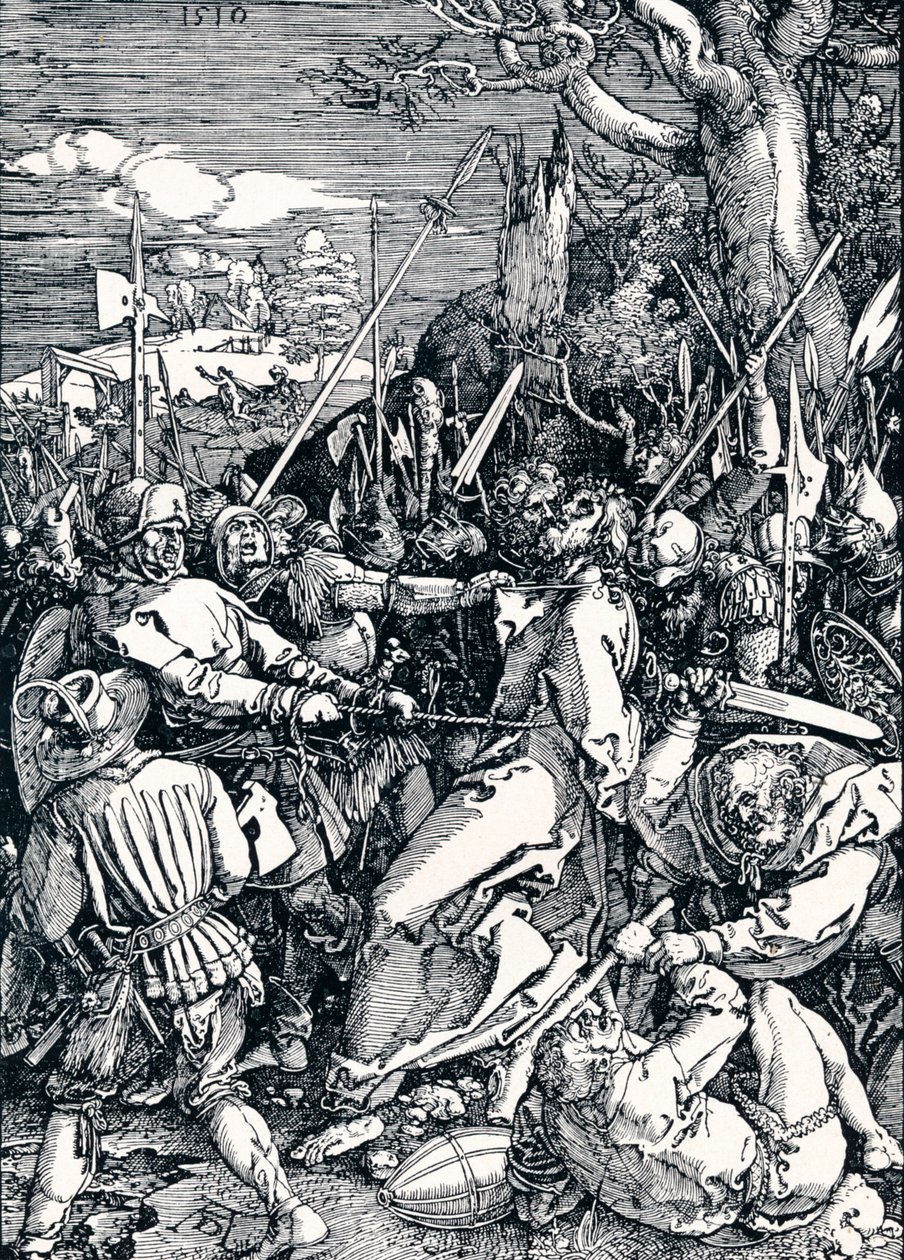 Kristus vangittiin, 1510 1906 tekijältä Albrecht Dürer