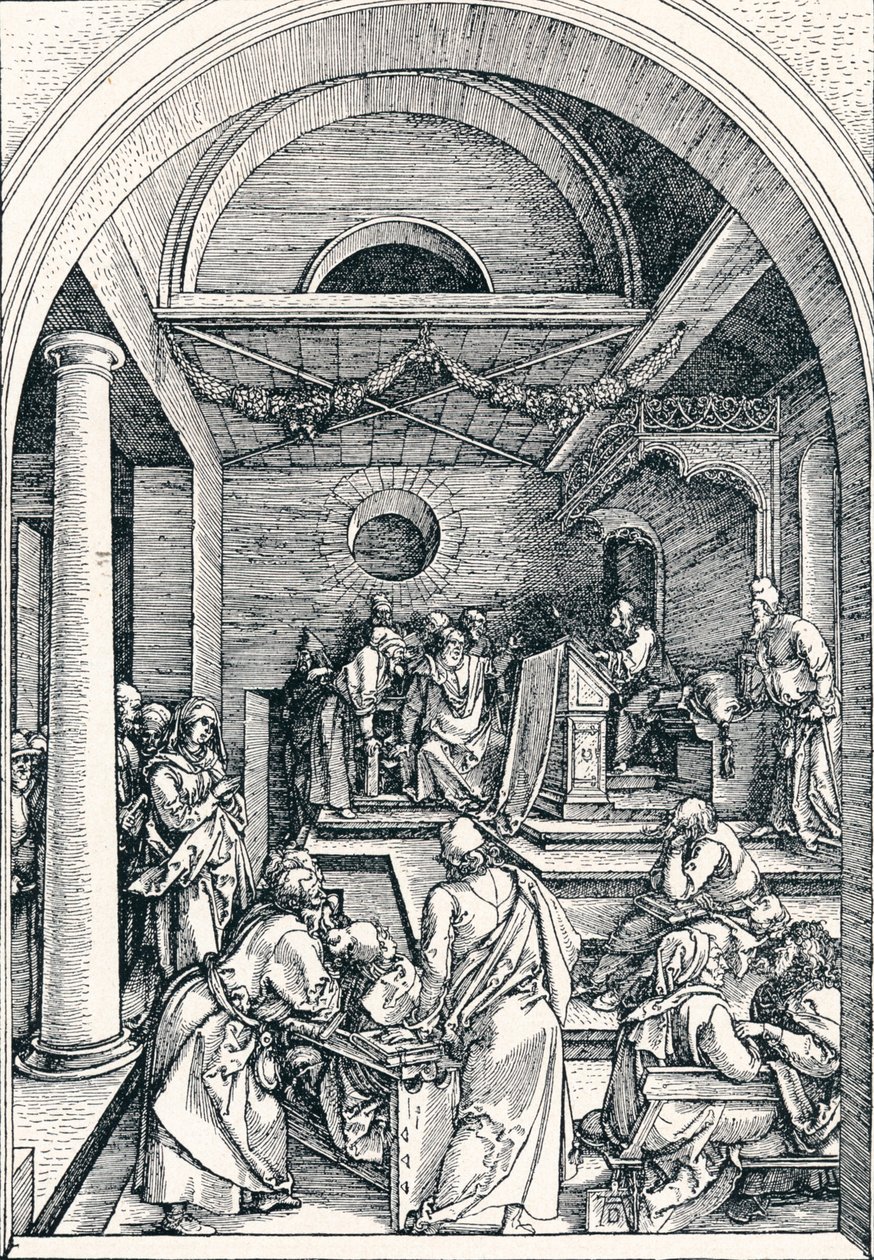 Kristus lääkäreiden joukossa, 1506 1906 tekijältä Albrecht Dürer