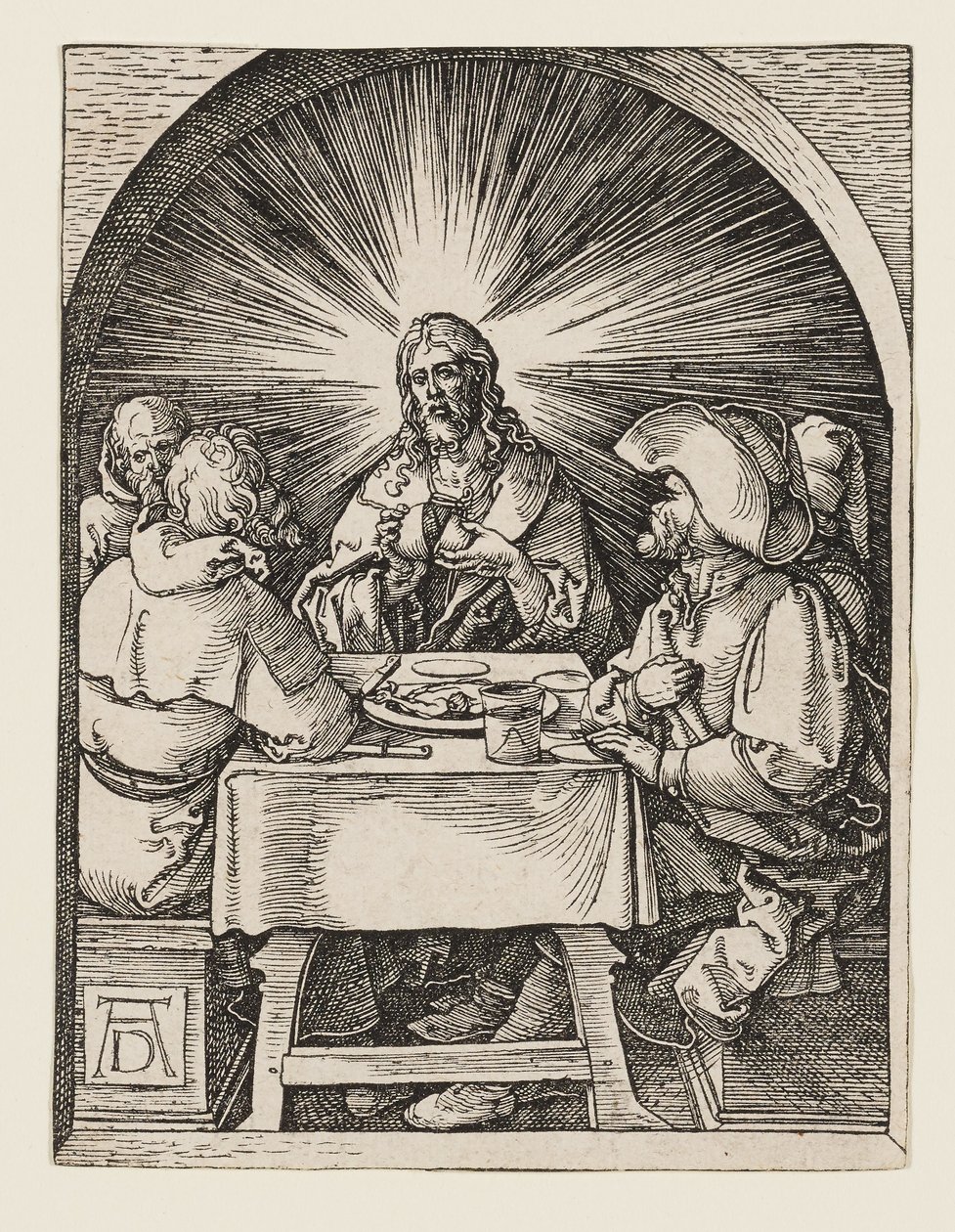 Kristus Emmauksessa tekijältä Albrecht Dürer