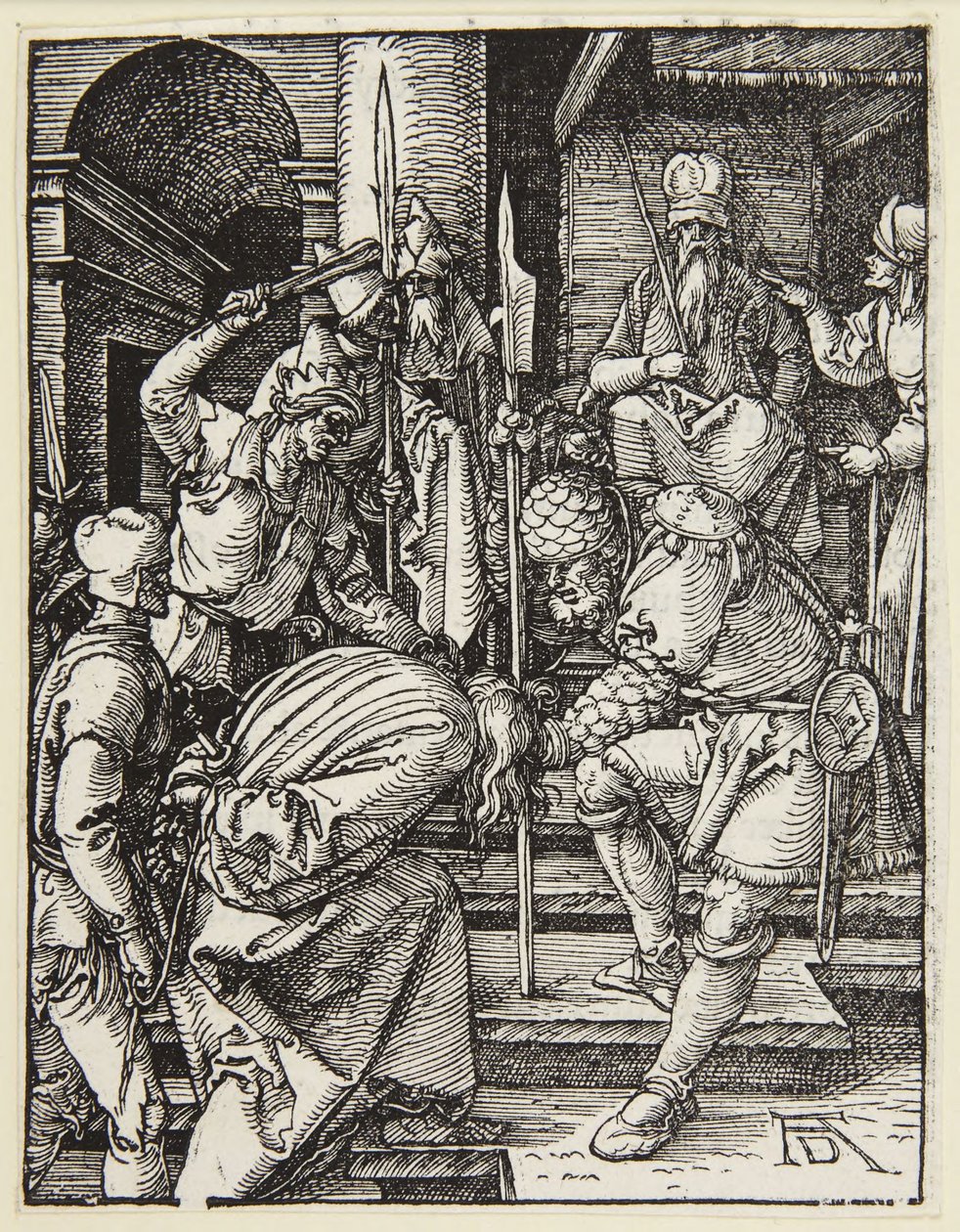 Kristus Hannaksen edessä tekijältä Albrecht Dürer