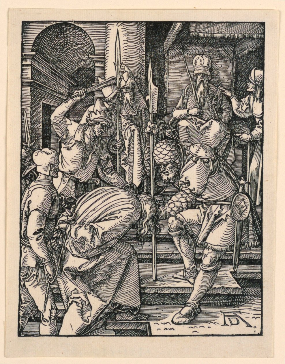Kristus ennen Annasta, Pikku Passion -sarjasta tekijältä Albrecht Dürer