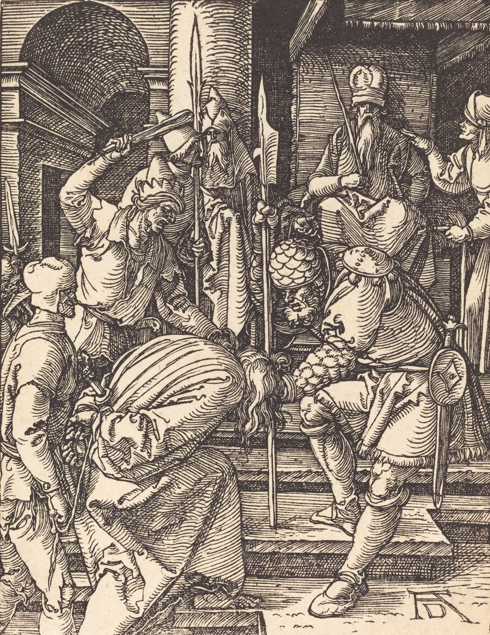 Kristus ennen Annasta, luultavasti n. 15091510. tekijältä Albrecht Dürer