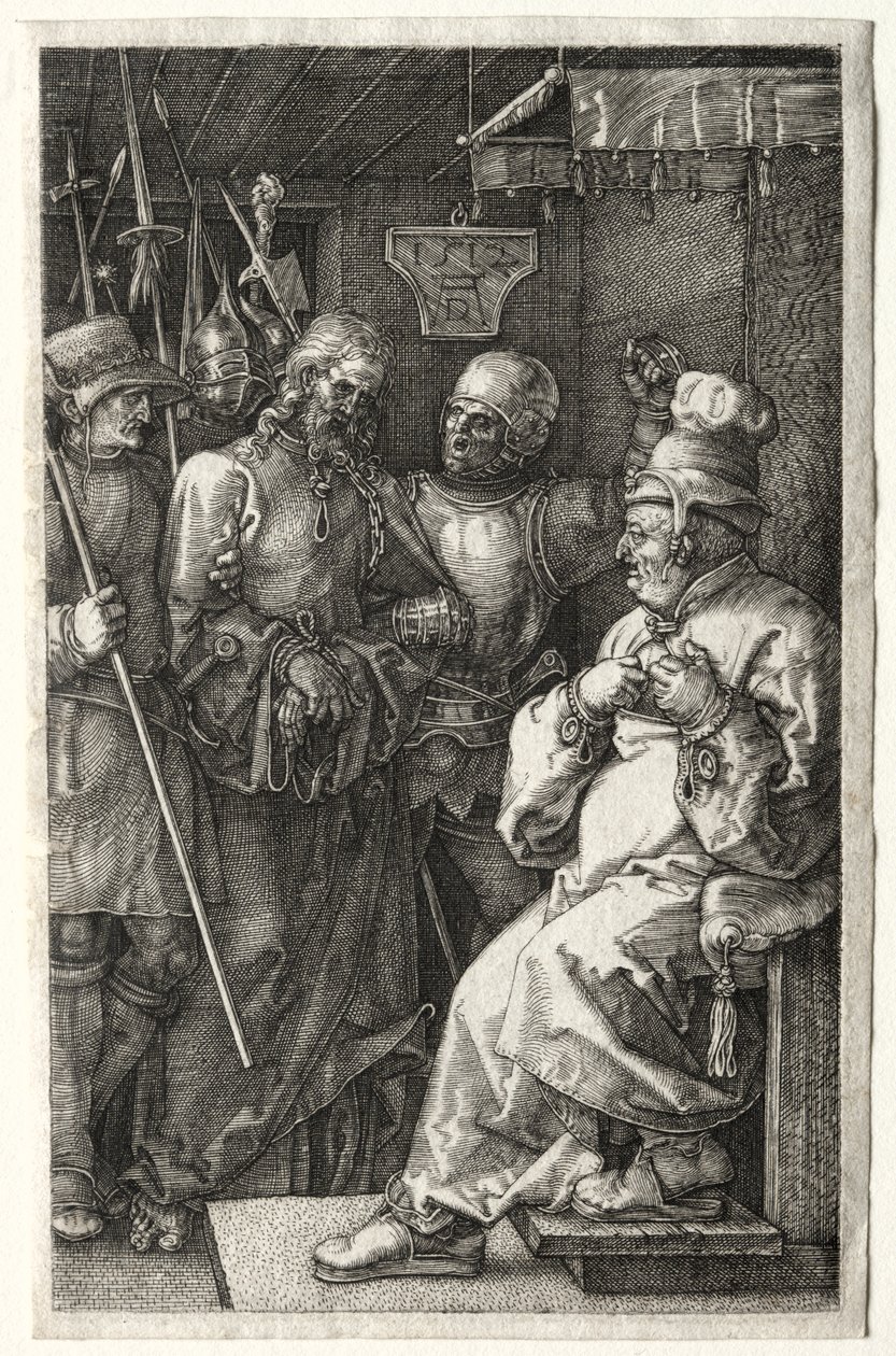 Kristus ennen Kaifasta tekijältä Albrecht Dürer