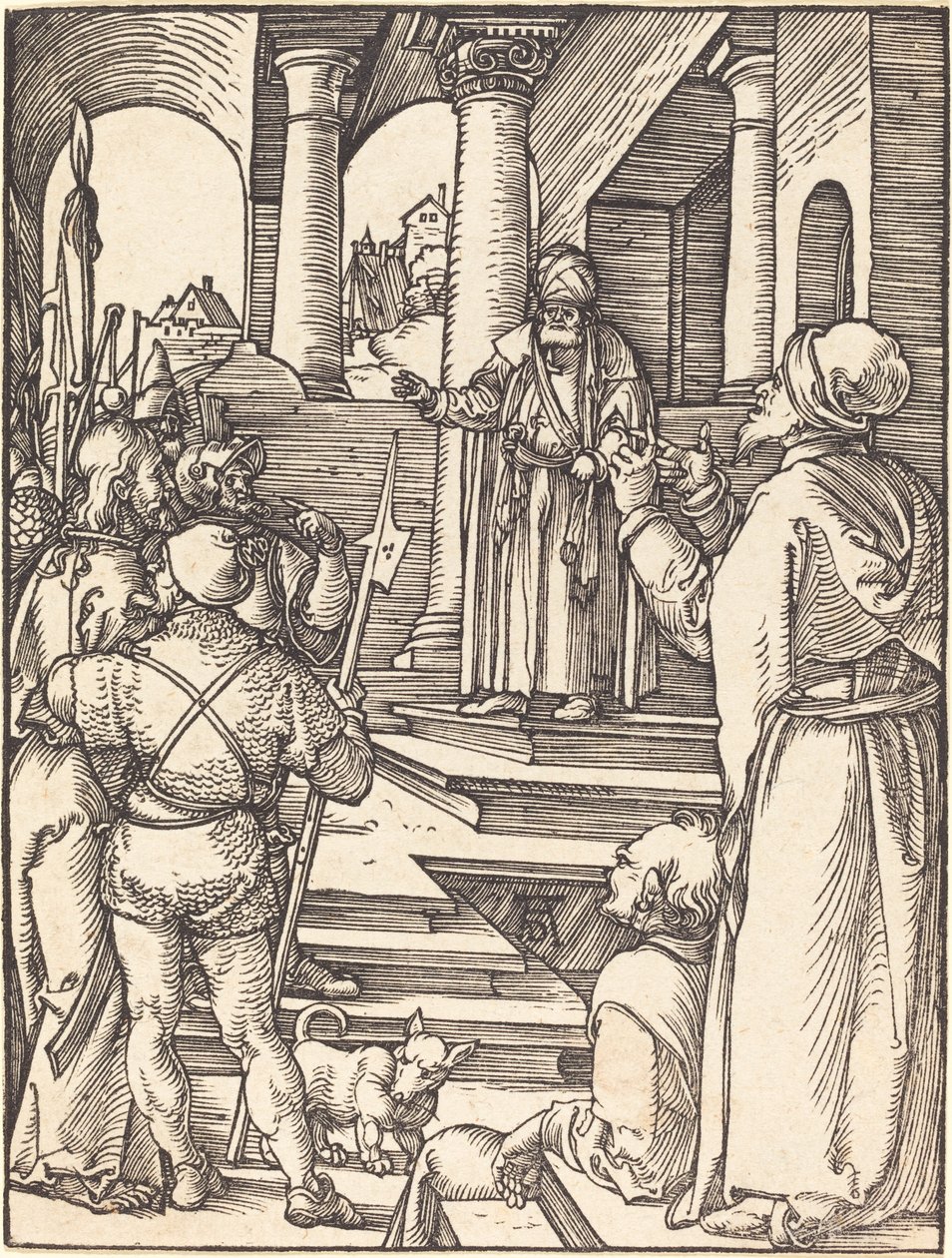 Kristus Pilatuksen edessä tekijältä Albrecht Dürer