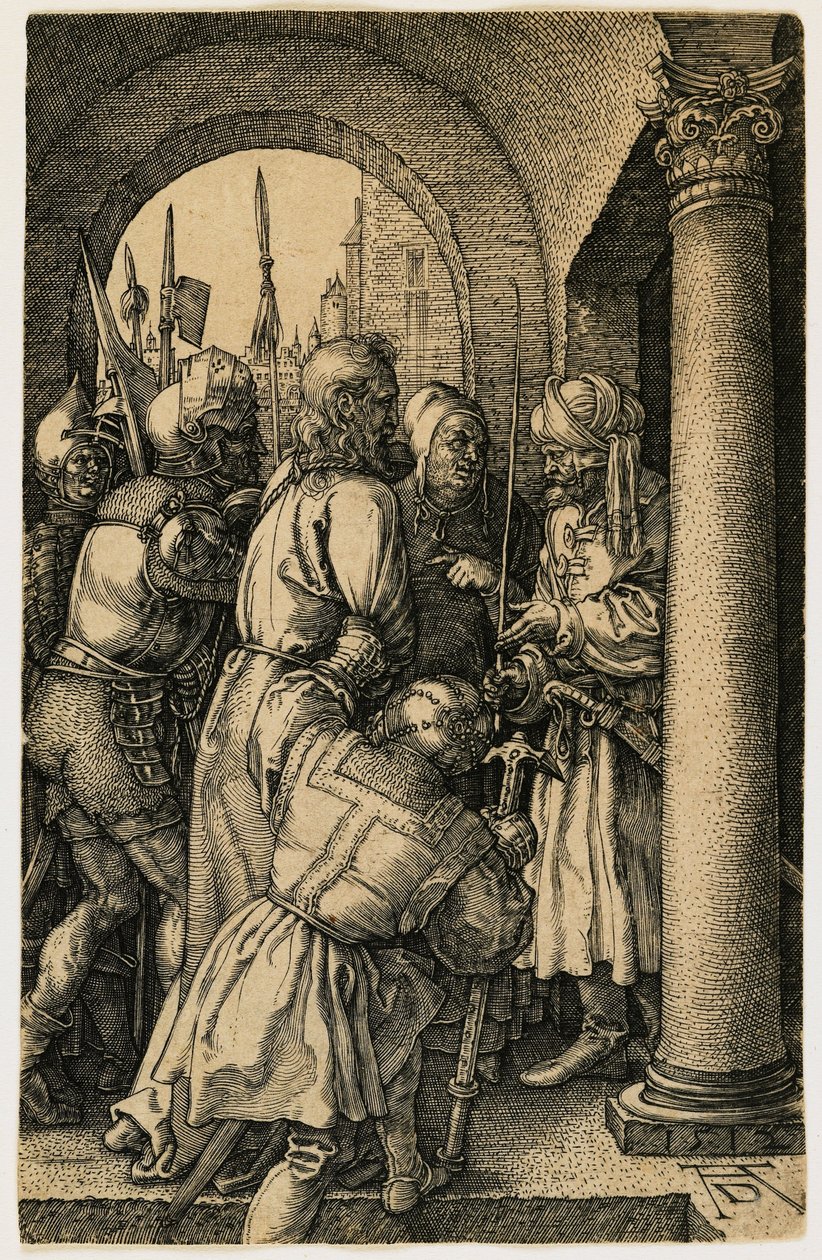 Kristus Pilatuksen edessä tekijältä Albrecht Dürer