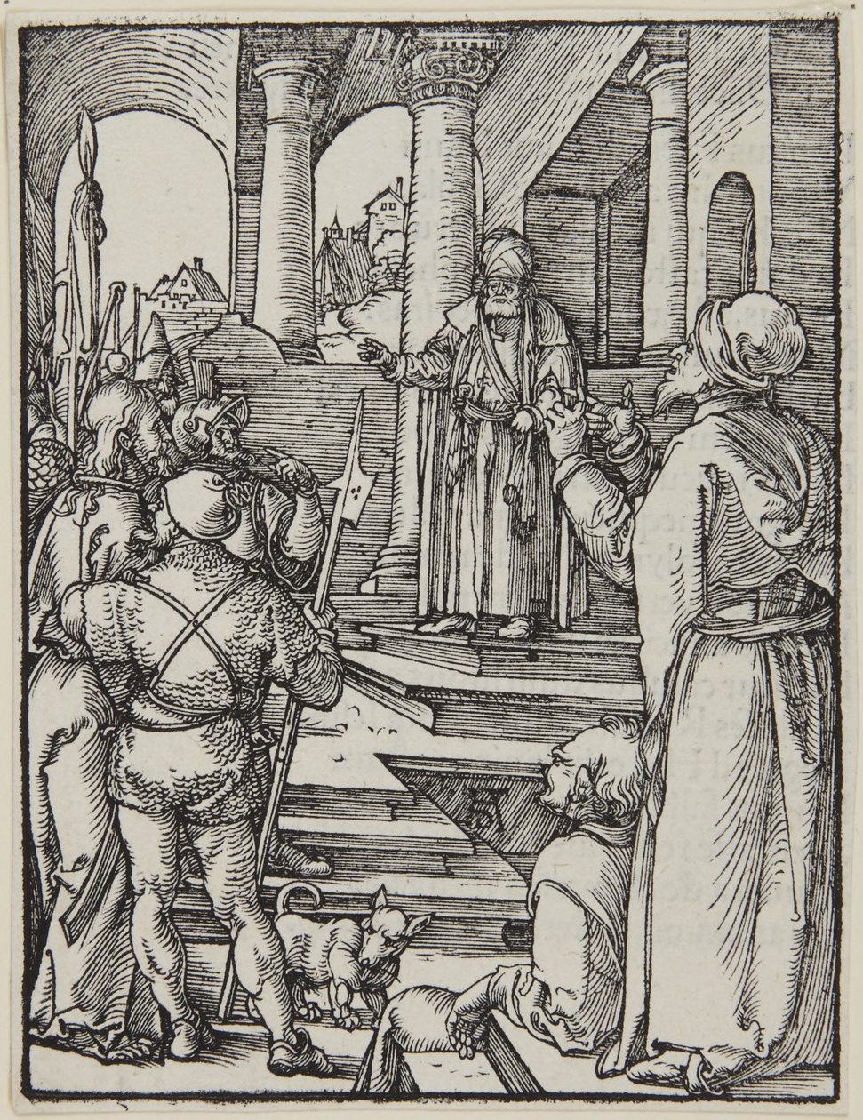 Kristus Pilatuksen edessä tekijältä Albrecht Dürer