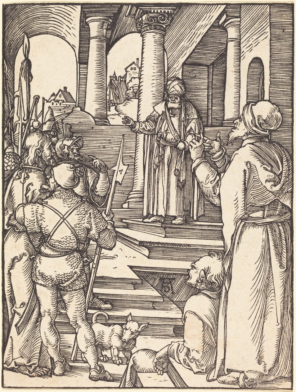 Kristus Pilatuksen edessä tekijältä Albrecht Dürer