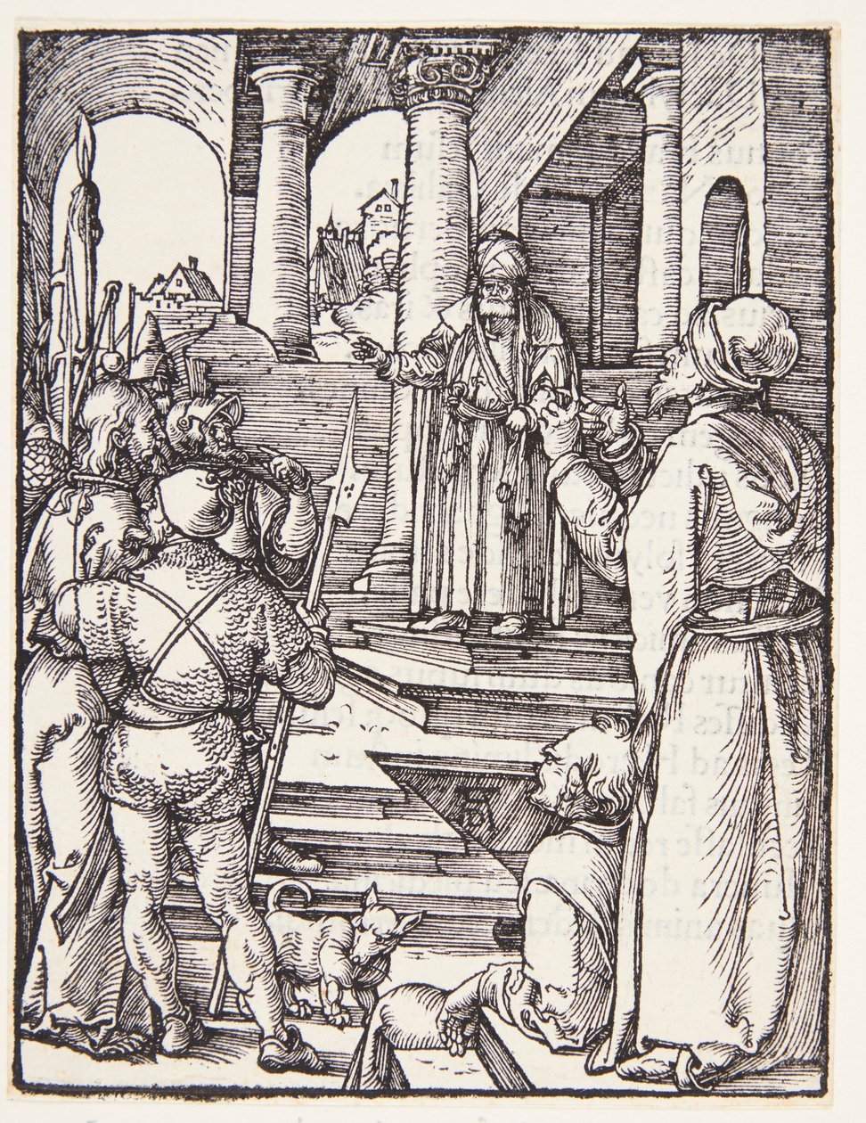 Kristus Pilatuksen edessä tekijältä Albrecht Dürer