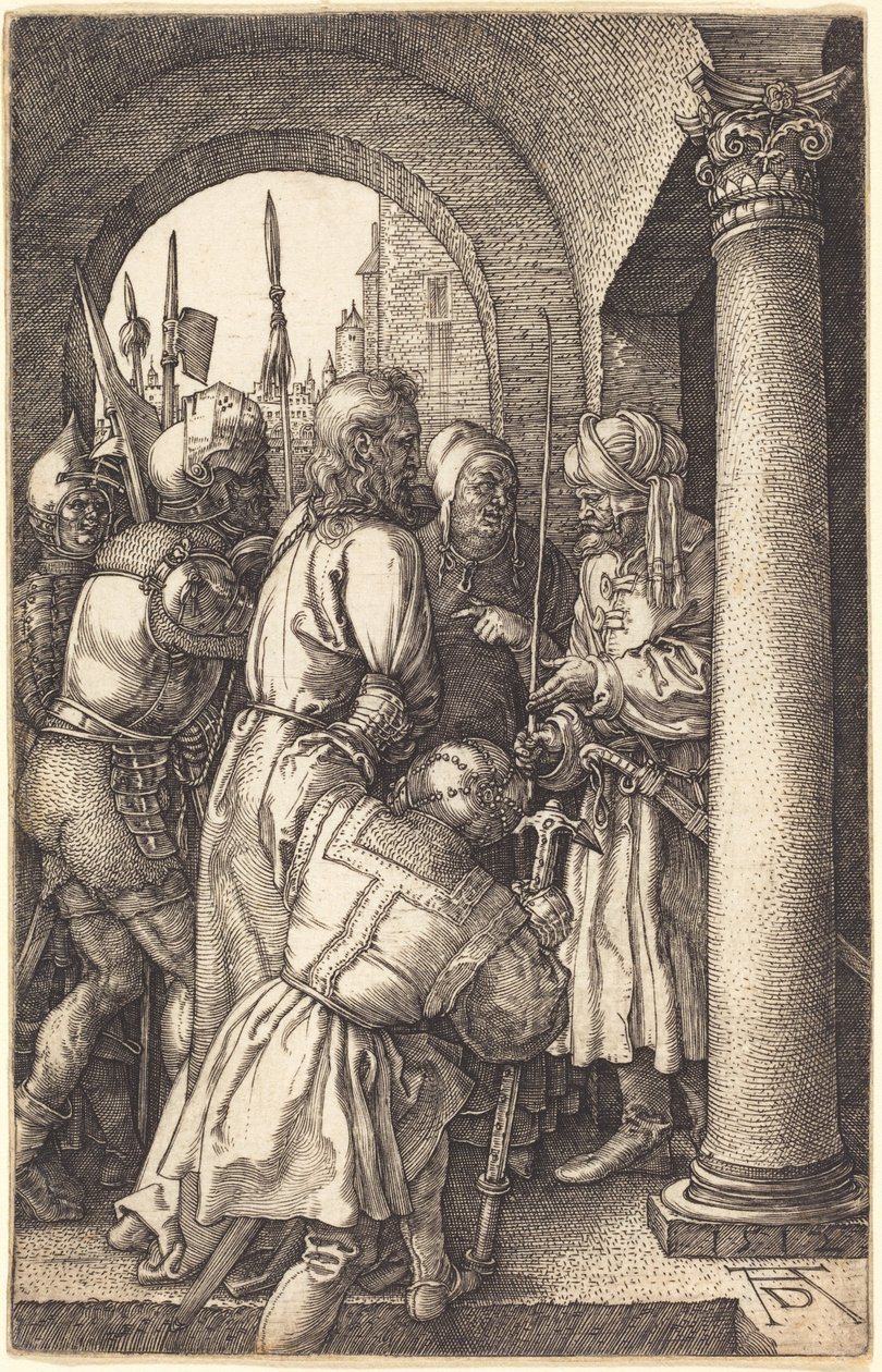 Kristus Pilatuksen edessä tekijältä Albrecht Dürer